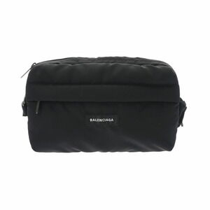 BALENCIAGA Explorer Bomber Crossbody Bag Black Nylon Shoulder